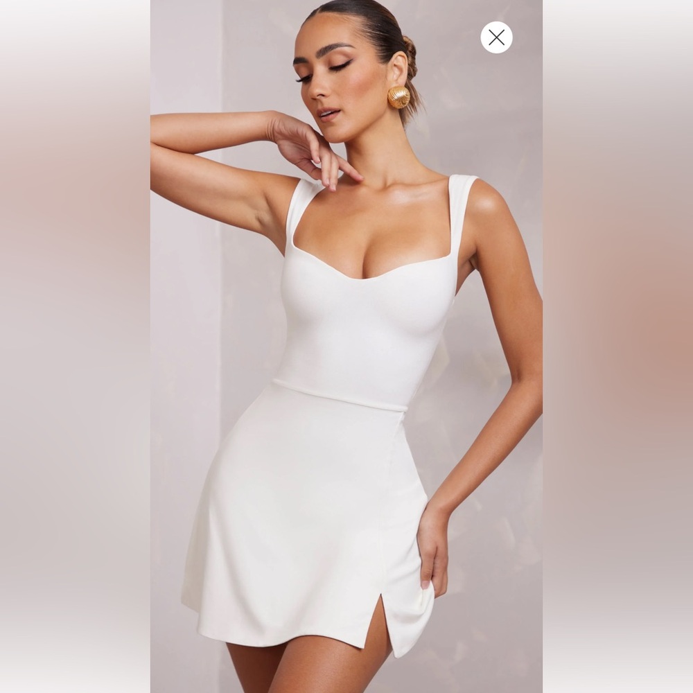 Jolie Mini Dress- Ivory